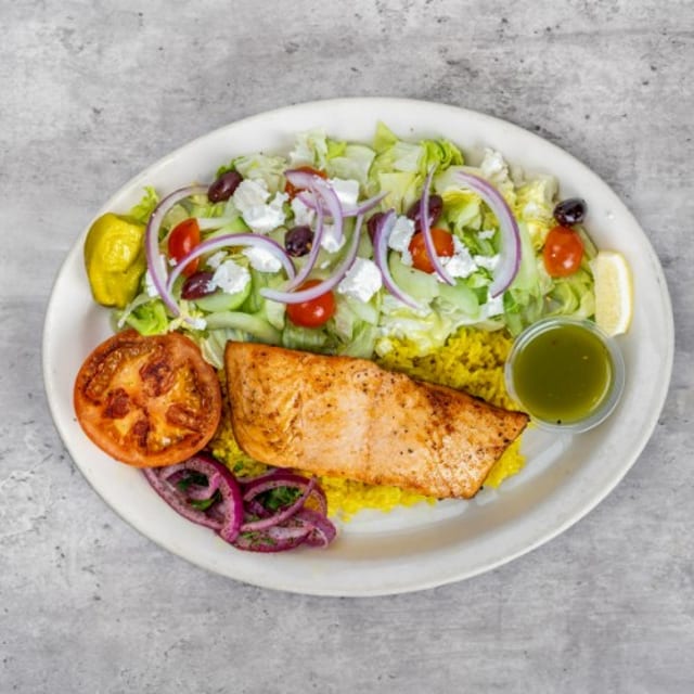 Salmon Plate.