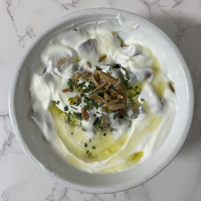 Fatteh Eggplant.