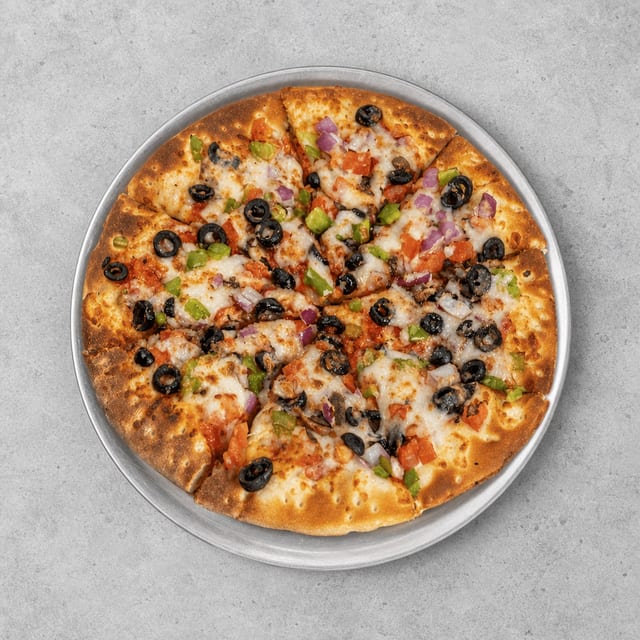 21. Vegetarian Pizza (12" Medium).