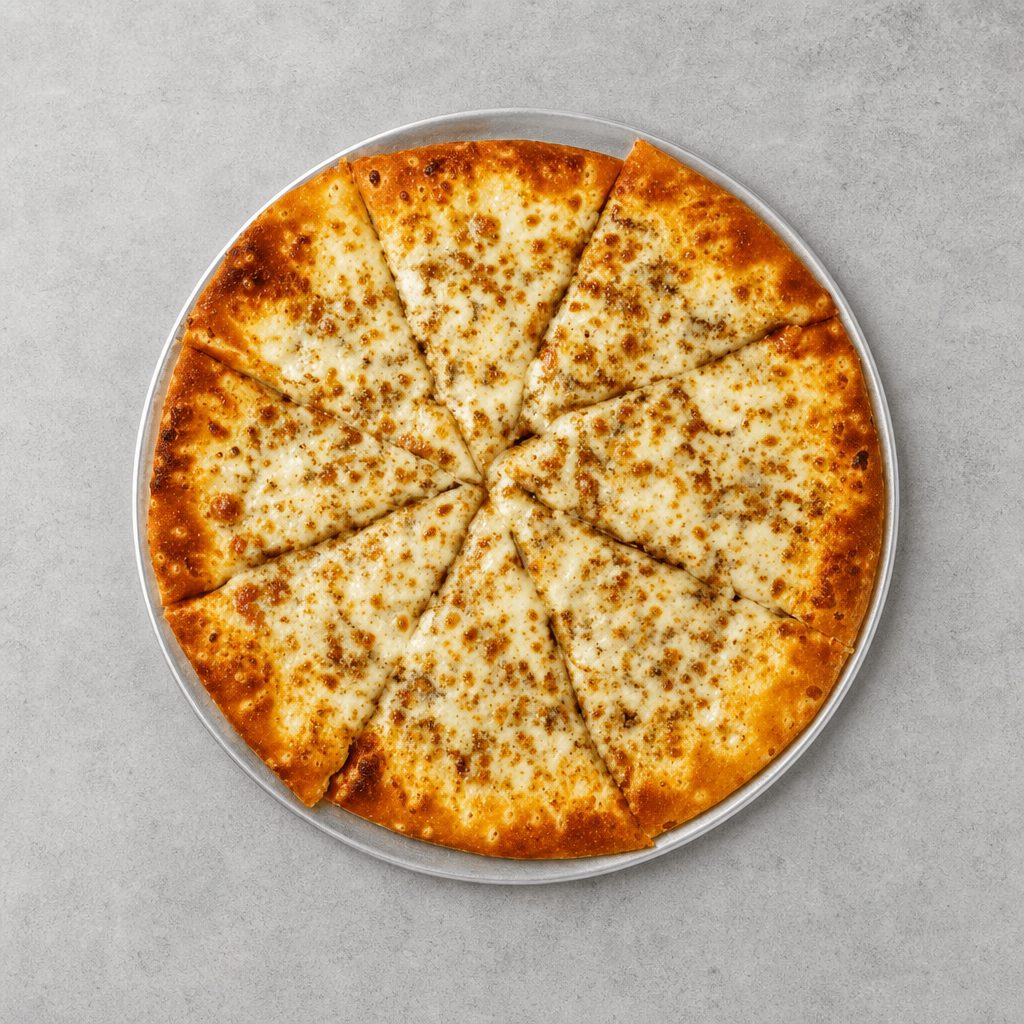 Plain Cheese Pizza (16" Jumbo).