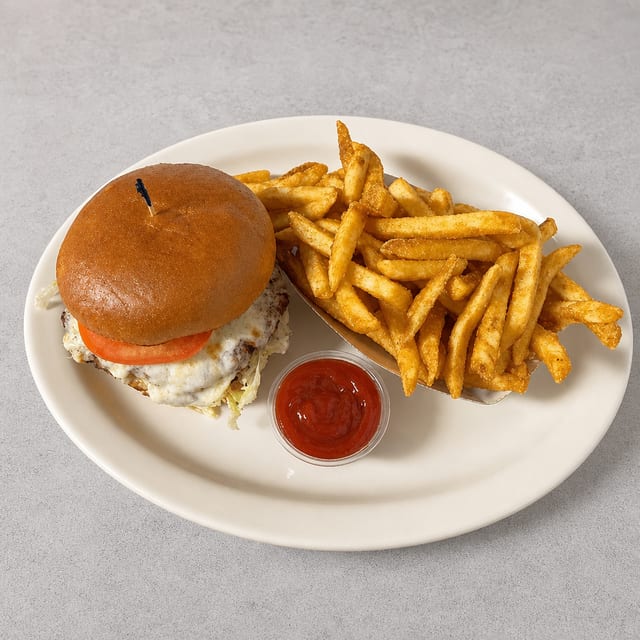 Waterfront Burger.