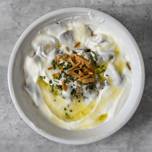 Fatteh Eggplant.