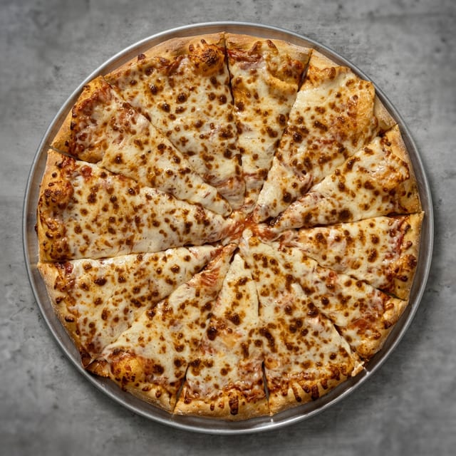 Plain Cheese Pizza (16" Jumbo).