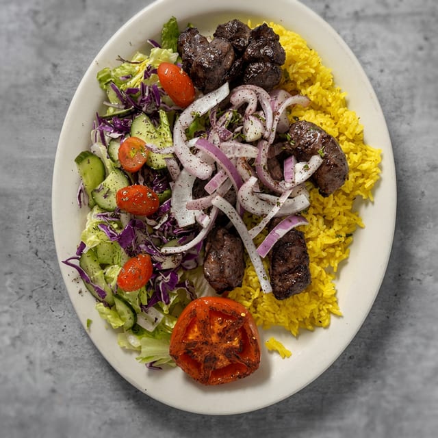 Combo Rice Plate.
