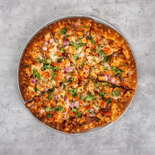 32. BBQ Chicken Pizza (12" Medium).