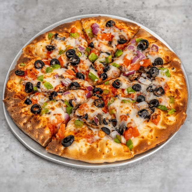 21. Vegetarian Pizza (16" Jumbo).